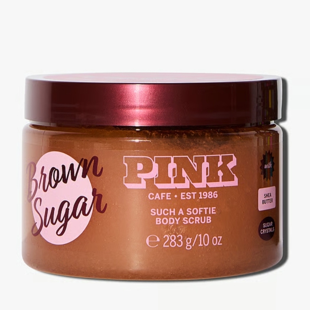 PINK Victoria's Secret Brown Sugar Body Scrub Brand new in the box!